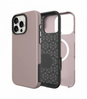 Dėklas Perfectionists Triangle Mag Case Apple iPhone 12 Pro Max rožinio aukso