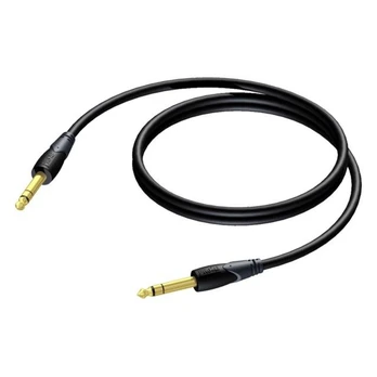 Kabelis Procab Jack 6.3mm - 6.3mm 3m juodos (CLA610 / 3)