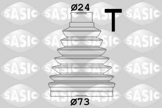 SASIC SAS1904041 CV boot kit