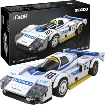 Klocki konstrukcyjne CaDA samochód sportowy balta Mazda 787B 242 elementy