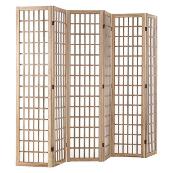 Japoniška kambario pertvara 6 panelių