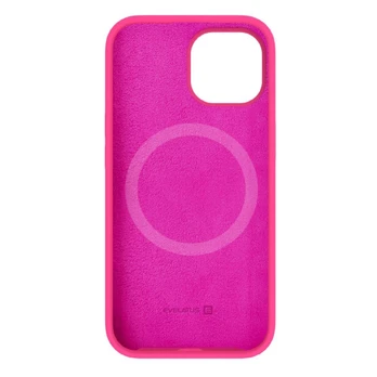 Evelatus iPhone 15 Plus Premium Magsafe Soft Touch silikoninis dėklas Apple Pink