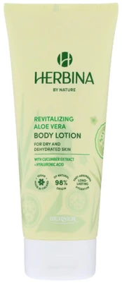 Kūno losjonas Herbina Revitalizing Aloe Vera, 200 ml