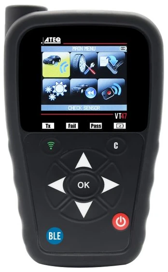TPMS slėgio jutiklių programavimo prietaisai ATEQ HAM-ATE-D104