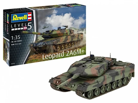 Konstruktorius Revell Leopard 2 A6M+, plastikas