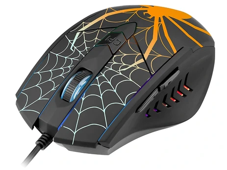 Pelė TRACER GAMEZONE Juodas Widow RGB