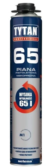 Tytan Žemo slėgio pistoleto putos TYTAN 65 750ml