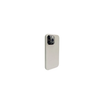 iLike Apple iPhone 14 Pro Max Silikoninis plastikinis dėklas Eco Print Design Baltas