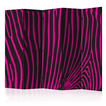 Artgeist Pertvara - Zebra pattern (violet) II [Room Dividers]