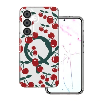 Dėklas Mocco Cherry Mag Back Case for Samsung Galaxy S24 / S25