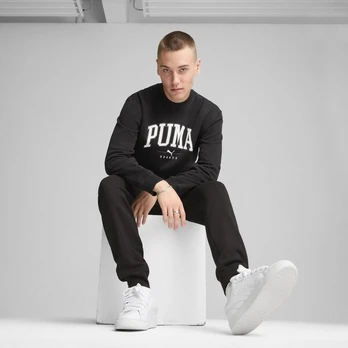 Puma Džemperis Vyrams Squad Crew Fl Black 681794 01 681794 01/M