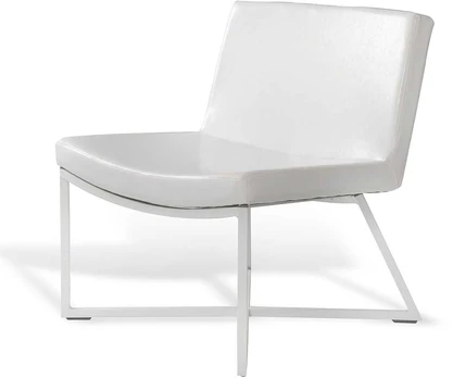 Customform Fotelis, ZERO, Baltas