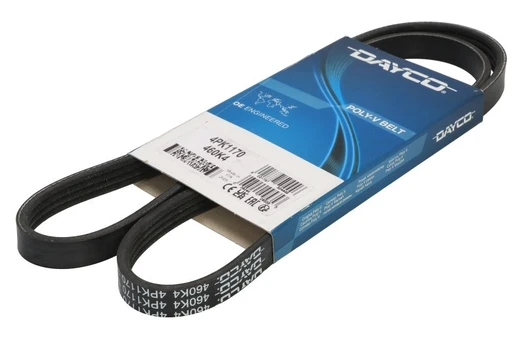 V formos rumbuoti diržai DAYCO 4PK1170