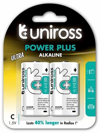 Uniross Batteries Uniross C/LR14 Alkaline