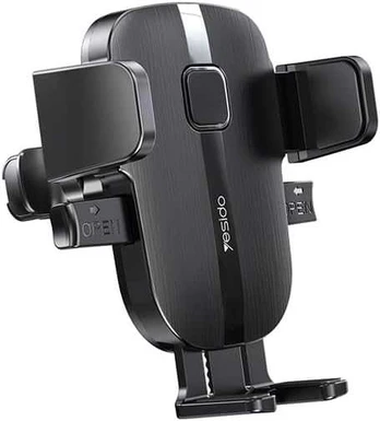 Yesido C162 car holder air vent juodas