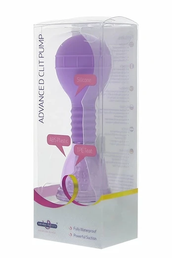 PREMIUM RANGE Advanced Clit Pump Waterproof Suction System Pink