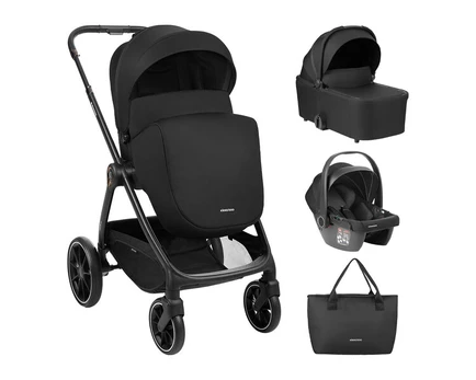 Universalus vežimėlis KikkaBoo Modena, Black