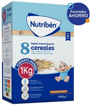 Nutribén Porridge 8 Cereals 1kg