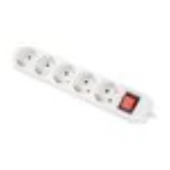 Buitinis ilgintuvas Lanberg, 3 x 1 mm², 3 m, IP20, 5 lizdų