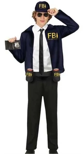 Fiesta FBI inspector kostume