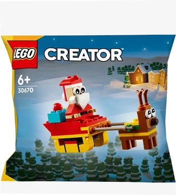 LEGO Creator 30670 Kalėdų Senelio rogės