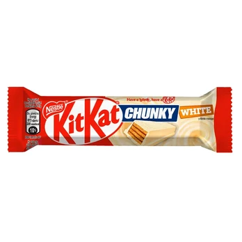 Vaflinis batonėlis NESTLE KIT KAT CHUNKY WHITE, 40 g