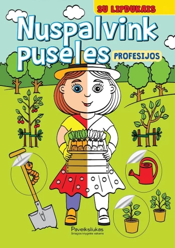 KNYGA Nuspalvink puseles. Profesijos