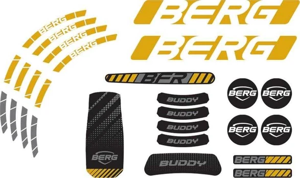 Berg Buddy 2.0 - Sticker set Cross Pilkas