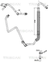 Aukšto/žemo slėgio linija, oro kondicionavimas TRISCAN 9010 28020