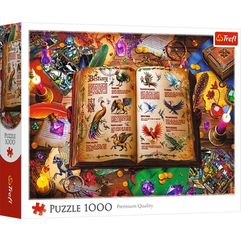 TREFL Dėlionė „Mitinių paukščių atlasas“, 1000 det.