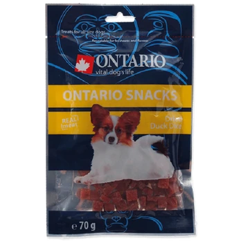 Gardumynai šunims : Ontario Dog Duck Dice Small, 70gr.