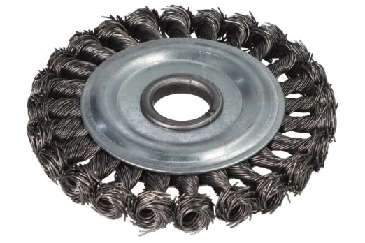 Brush circular, rippled, straight, wiry for cleaning 1pcs