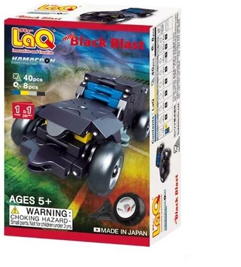 Konstruktorių rinkinys LaQ „Hamacron Constructor Mini Juodas Blast“