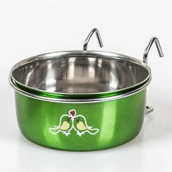 HapPet metalinis indelis kabinamas 0,5L (žalias)