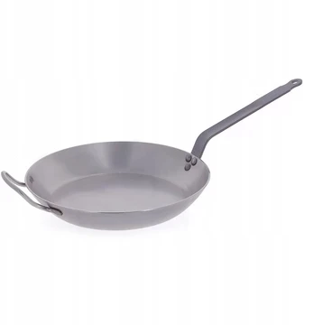 Apvali keptuvė 40 cm Carbone Plus - De Buyer