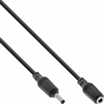 InLine® DC extension cable, DC plug male/female 4.0x1.7mm, 5m