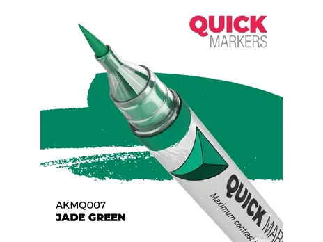 AK Interactive QUICK MARKER Jade Green žymeklis miniatiūroms