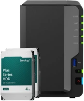 Serveris Synology Surveillance Bundle Diskstation DS225+ 2x8TB HDD + TC500 Kamera kaina