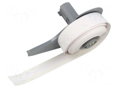 Tape | 9.53mm | 15.24m | white | self-adhesive | -40÷82°C