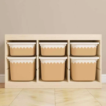 Lipdukai IKEA TROFAST dėžėms
