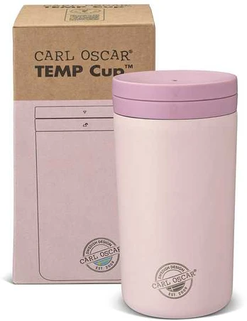 CARL OSCAR Termosinis puodelis - Rožinė, 400 ml