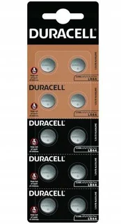 Duracell LR44 A76 AG13 elementas, 10 vnt.