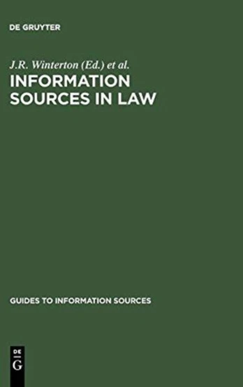 Information Sources in Law