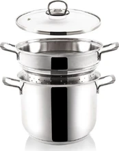Puodas su garų įdėklu, 6 l kaina