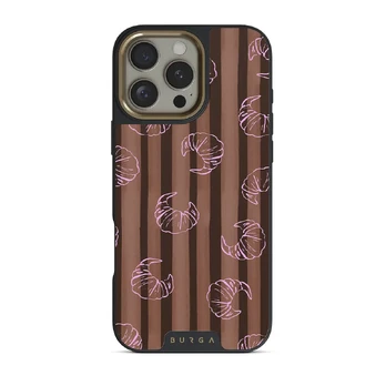 Girl Dinner - iPhone 16 Pro Case, Elite Dark (MagSafe) / Gold