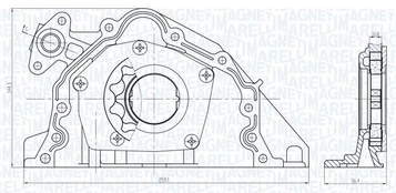 Alyvos siurblys MAGNETI MARELLI OP0067