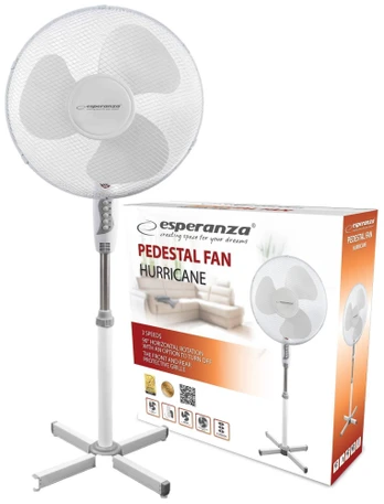 Esperanza EHF001WW, Ventiliatorius 16″ Baltas