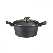Puodas DOMOLETTI GREY METALLIC, 28 cm, 6,3 l kaina