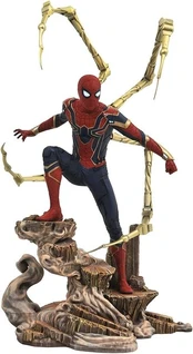 Marvel Avengers Infinity War Iron Spiderman diorama figure 23cm