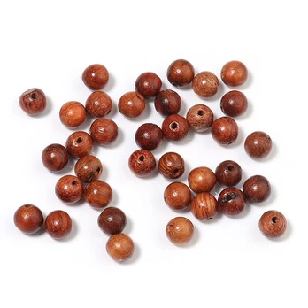 Apvalūs karoliukai, 6mm, 100vnt/pak